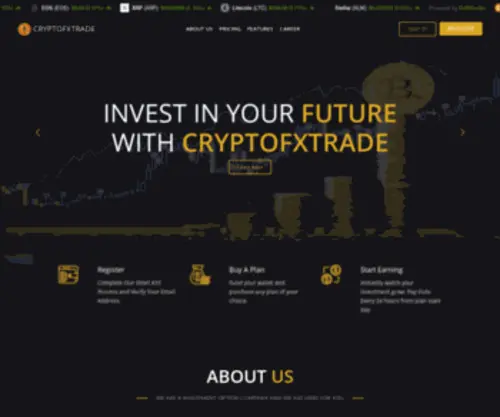 CRYptofXtrade.live(Build Your Future Investment With us) Screenshot