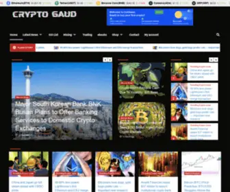 CRYptogaud.com(Crypto Gaud) Screenshot