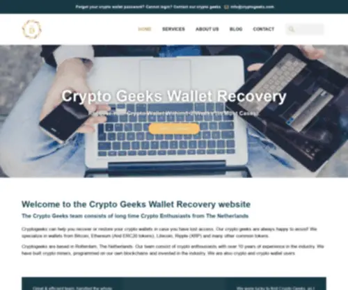 CRYptogeeks.com(Cryptocurrency news and advice from angry basement dwelling nerds) Screenshot