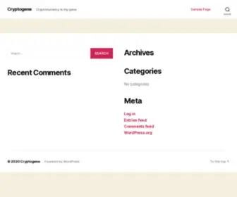 CRYptogene.co(CRYptogene) Screenshot