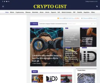 CRYptogist.co.uk(Crypto Gist) Screenshot