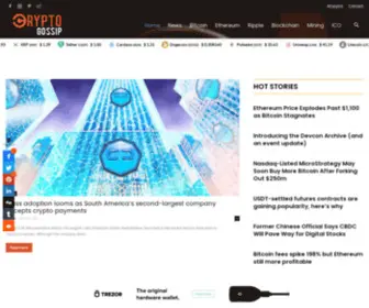 CRYptogossip.org(Crypto Gossip) Screenshot