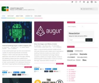 CRYptographybuzz.com(Premiere CryptoCurrency & InfoSec News Outlet) Screenshot