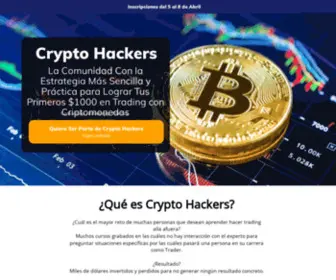 CRYptohackerslatam.com(Crypto Hackers) Screenshot