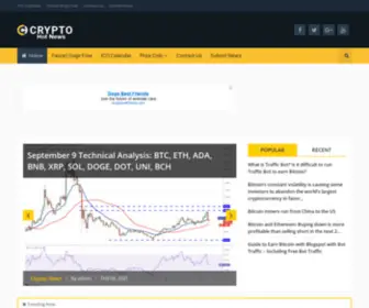 CRYptohotnews.xyz(Crypto Hot News) Screenshot