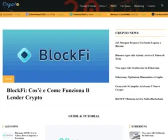 CRYptohub.it(News e Guide Su Bitcoin e Crypto) Screenshot