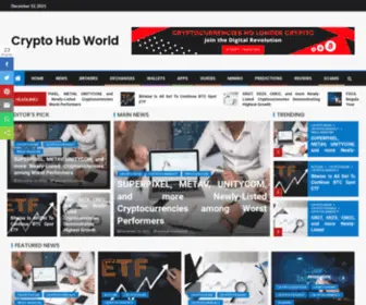 CRYptohubworld.com(Crypto Hub World) Screenshot