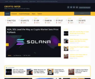 CRYptoinfer.com(Crypto Infer) Screenshot