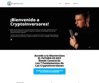 CRYptoinversores.com(Home) Screenshot