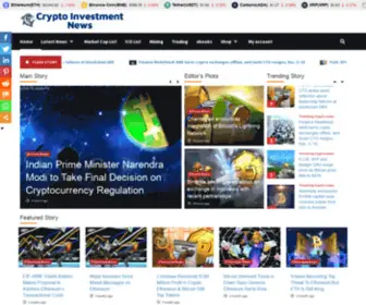 CRYptoinvestmentnews.org(Crypto Investment News) Screenshot