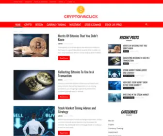 CRYptoivaclick.com(The Crypto News Site) Screenshot