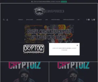 CRYptoiz.store(Official Crypto Merchandise) Screenshot