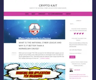 CRYptokait.com(Home of the National Cyber League Player Ambassadors) Screenshot