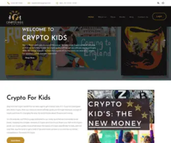 CRYptokidsofficial.com(CryptoCurrency for Kids) Screenshot