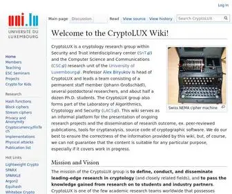 CRYptolux.org(CRYptolux) Screenshot