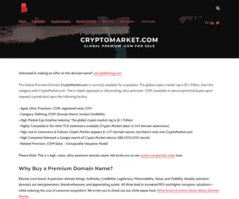 CRYptomarket.com(Crypto market) Screenshot