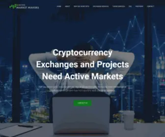 CRYptomarketmakers.org(Liquidity Providers for Crypto Exchanges and Projects) Screenshot