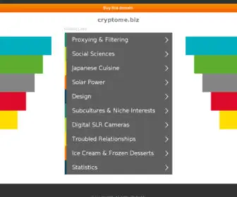 CRYptome.biz(▷ Secret Bases) Screenshot