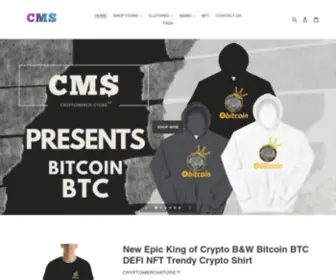 CRYptomerch-Store.com(CryptomerchStore) Screenshot