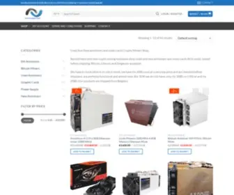 CRYptominer-Shop.com(Cryptominer-Shop Cryptocurrency Mining Hardware Distributor) Screenshot