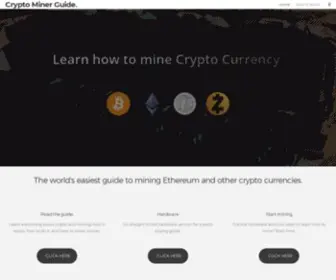 CRYptominerguide.com(CRYptominerguide) Screenshot