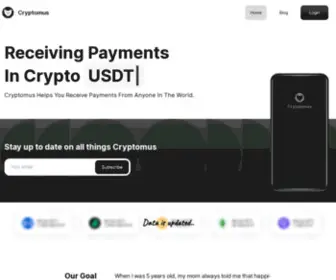 CRYptomus.com(Cryptocurrency Payment Gateway) Screenshot