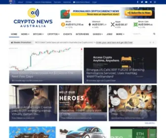 CRYptonews.com.au(Crypto News Australia) Screenshot