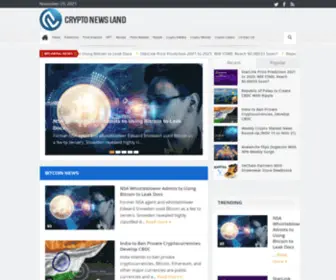 CRYptonewsland.com(CryptoNewsLand) Screenshot