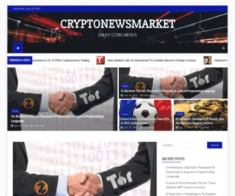 CRYptonewsmarket.com(Daily Coin News) Screenshot