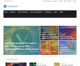 CRYptonewsz.com(One-Stop Platform for Crypto-Blockchain Updates) Screenshot