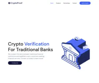 CRYptoproof.com(Clean Crypto Banking) Screenshot