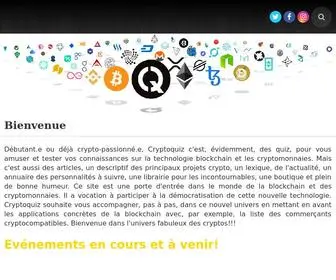 CRYptoquiz.fr(LE site pour comprendre les cryptomonnaies tout en s'amusant) Screenshot