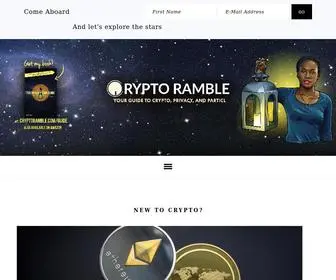 CRYptoramble.com(⋆ Crypto Ramble ⋆) Screenshot