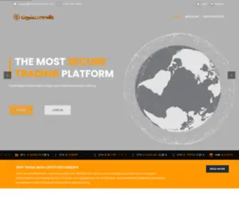 CRYptosecuredfx.com(Binary Trading) Screenshot