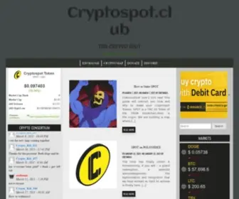 CRYptospot.club(THE CRYPTO SPOT) Screenshot