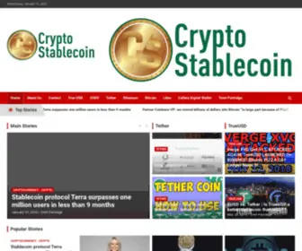 CRYptostablecoins.io(CRYptostablecoins) Screenshot