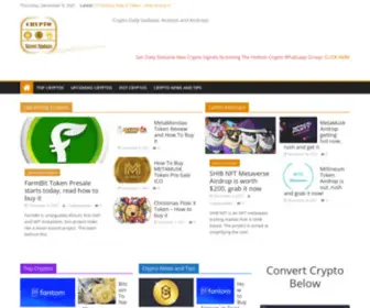 CRYptostreetupdate.com(Crypto Daily Updates) Screenshot