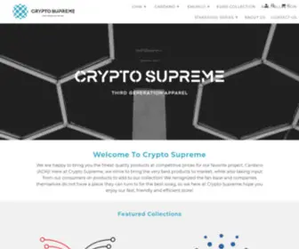 CRYptosupreme.net(Crypto Supreme) Screenshot