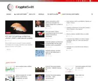CRYptosvet.cz(česko) Screenshot