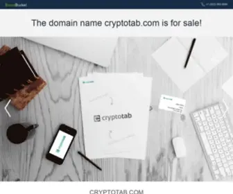 CRYptotab.com(Bitcoin Exchange) Screenshot