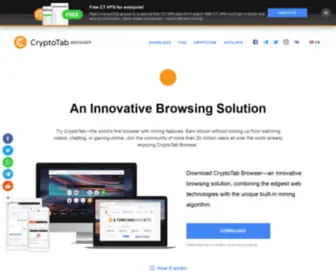 CRYptotabforpc.com(CryptoTab Browser) Screenshot