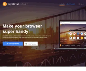 CRYptotabstart.com(CryptoTab Start) Screenshot