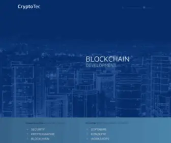 CRYptotec.com(Home) Screenshot