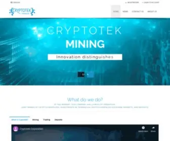 CRYptotek.org(CRYptotek) Screenshot