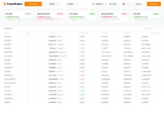 CRYptotradeengine.com(Cryptoengine) Screenshot