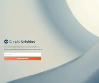 CRYptounfolded.com(Crypto Unfolded) Screenshot