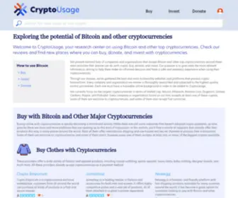 CRYptousage.com(Crypto Usage) Screenshot