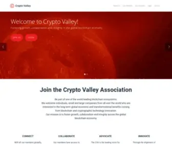 CRYptovalley.swiss(Crypto Valley) Screenshot