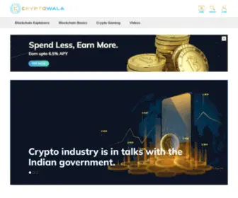 CRYptowala.in(Test Home page Seo) Screenshot