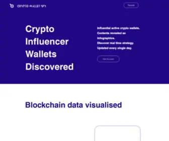 CRYptowalletspy.com(Crypto Wallet Spy) Screenshot